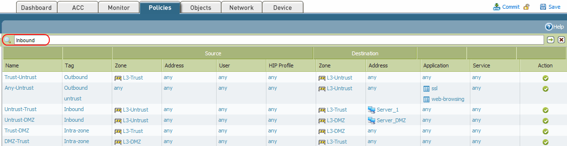 Palo alto firewall настройка